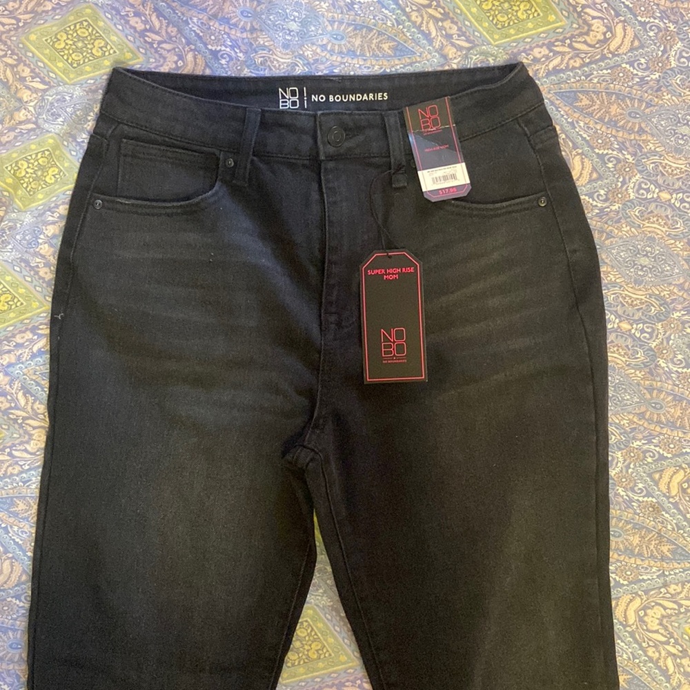 Super High Ride Mom Black Jeans 🖤